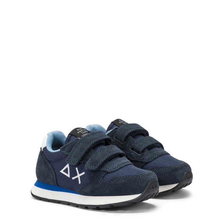 Sneaker Baby Boy's Tom Solid Sun68 in nylon e suede