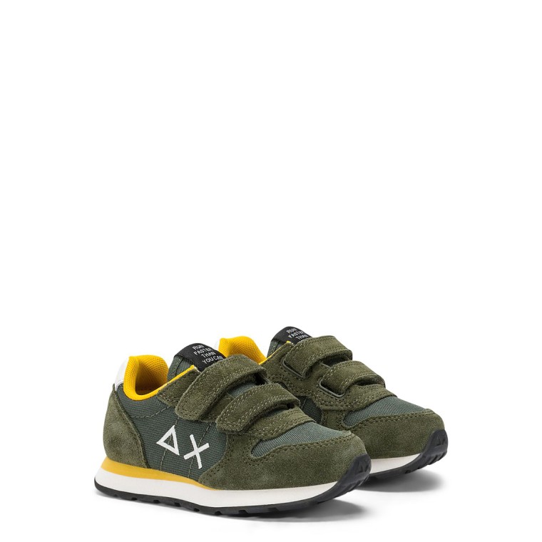 Sneaker Baby Boy's Tom Solid Sun68 in nylon e suede