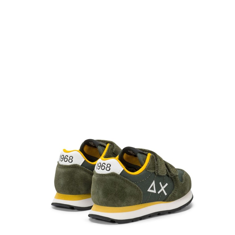 Sneaker Baby Boy's Tom Solid Sun68 in nylon e suede