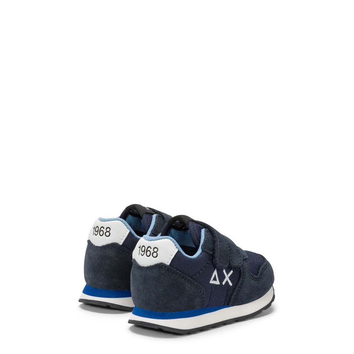 Sneaker First Step Boy's Tom Solid Sun68 in nylon e suede 