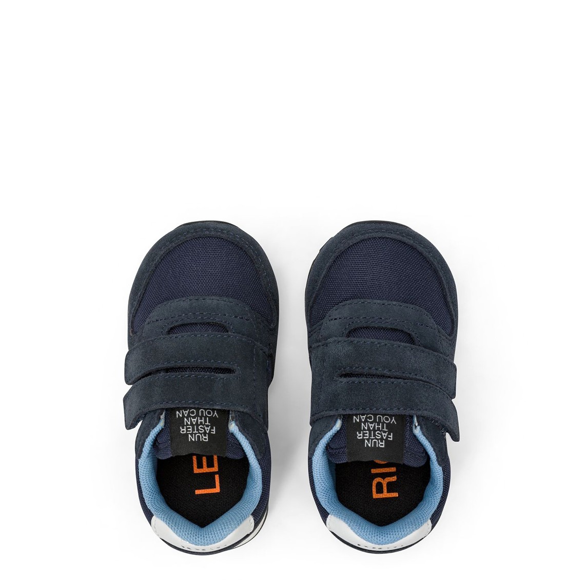 Sneaker First Step Boy's Tom Solid Sun68 in nylon e suede 