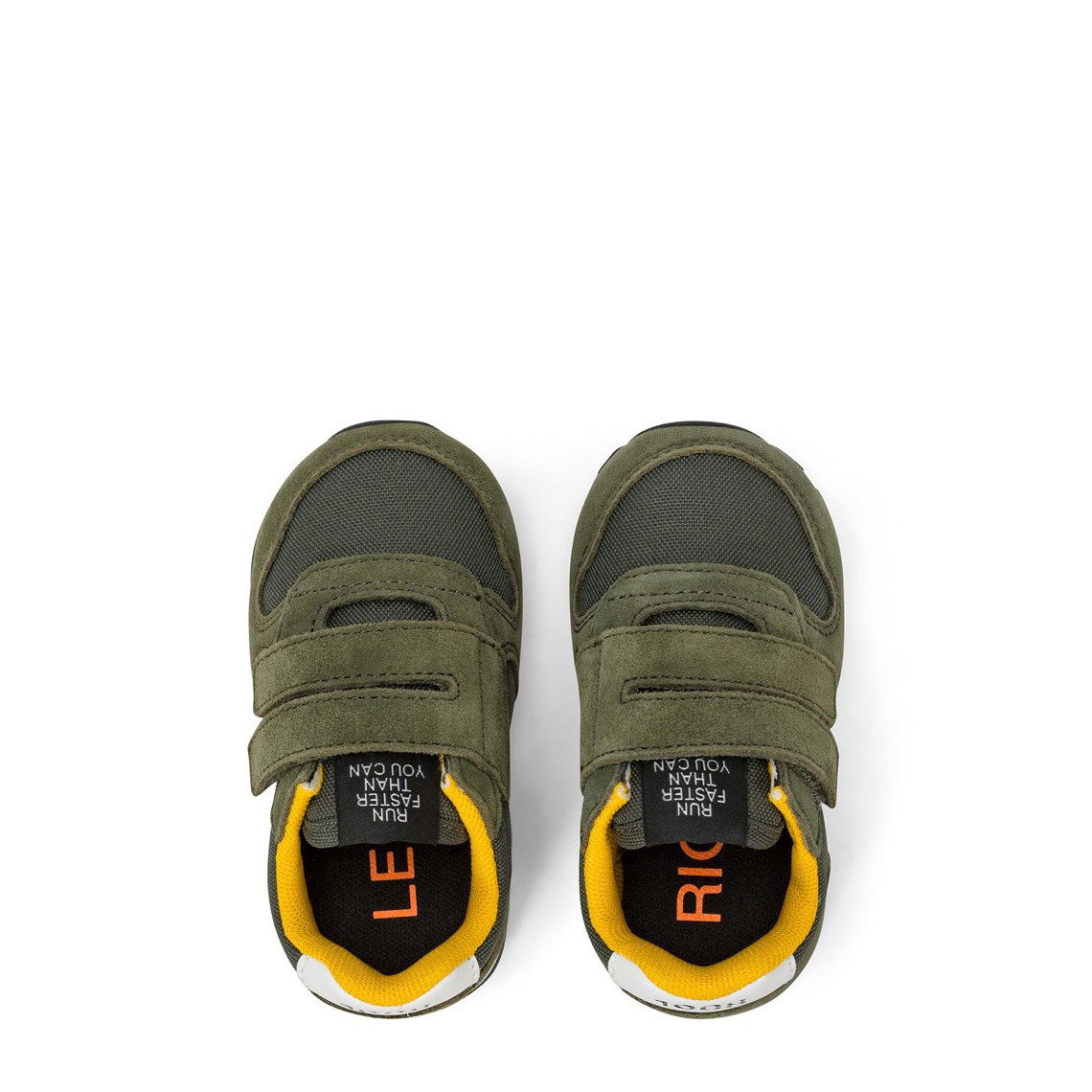 Sneaker First Step Boy's Tom Fluo Sun68 in nylon e suede