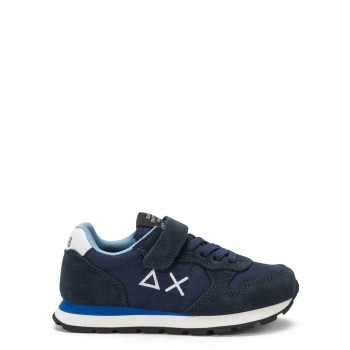 Sneaker Kid Boy's Tom Solid in suede e nylon Sun68