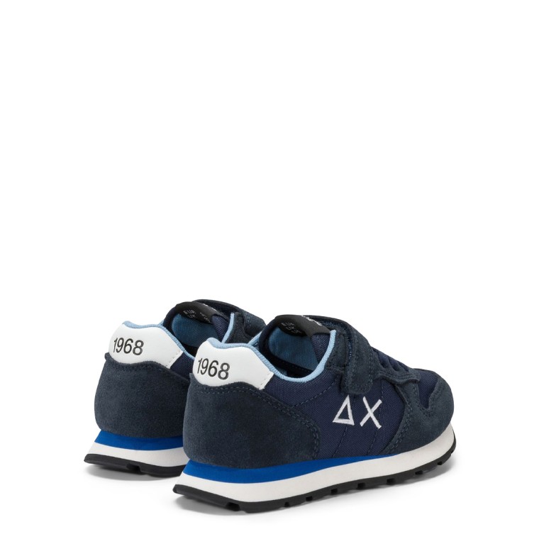 Sneaker Kid Boy's Tom Solid in suede e nylon Sun68
