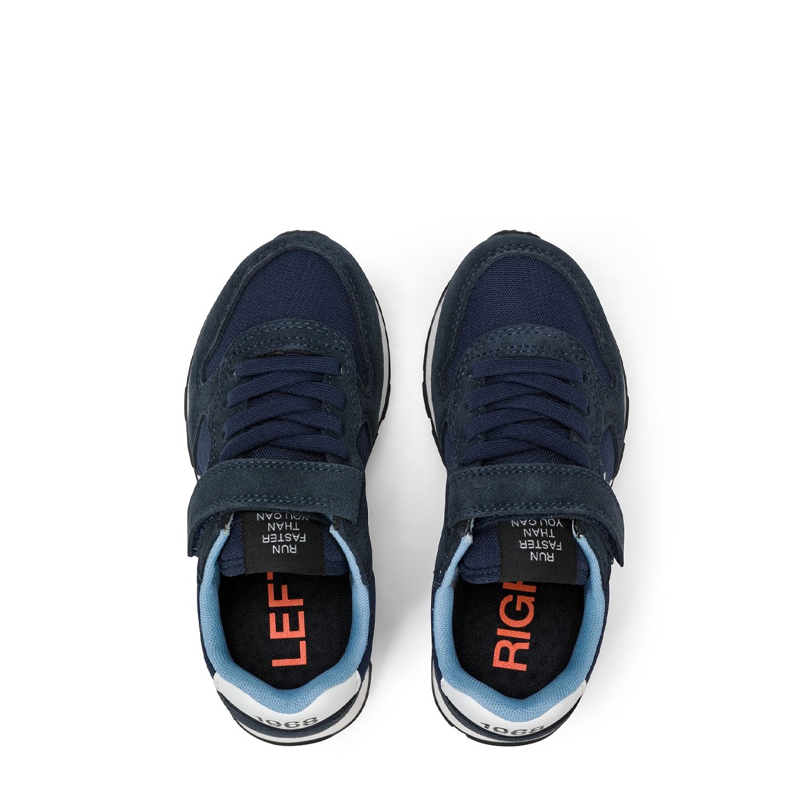 Sneaker Kid Boy's Tom Solid in suede e nylon Sun68