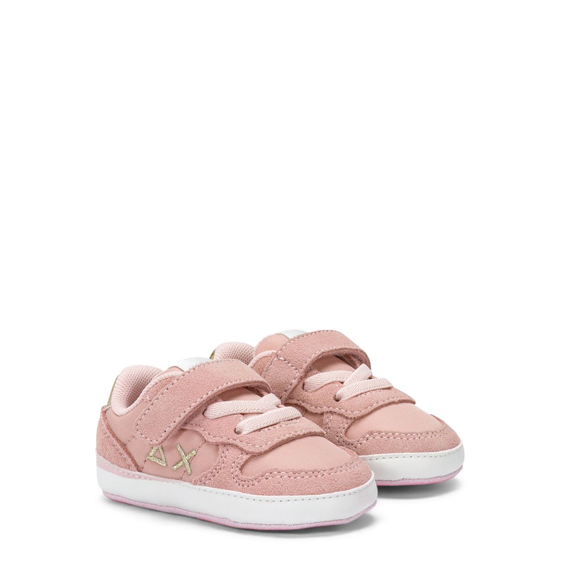 Sneaker Newborn Girl's Ally Gold Silver da neonata Sun68