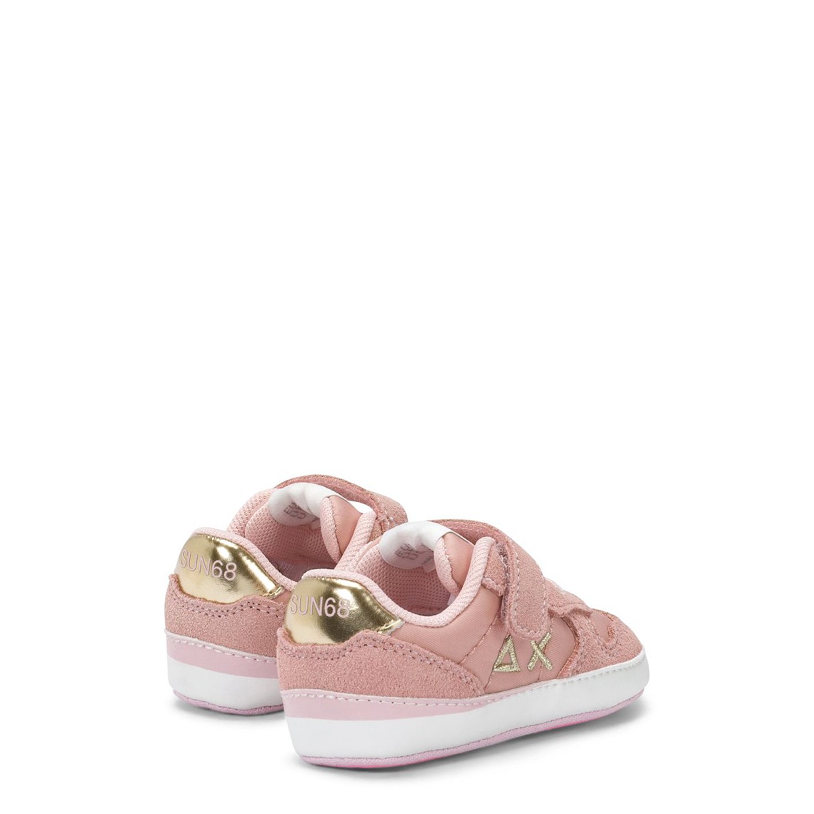 Sneaker Newborn Girl's Ally Gold Silver da neonata Sun68