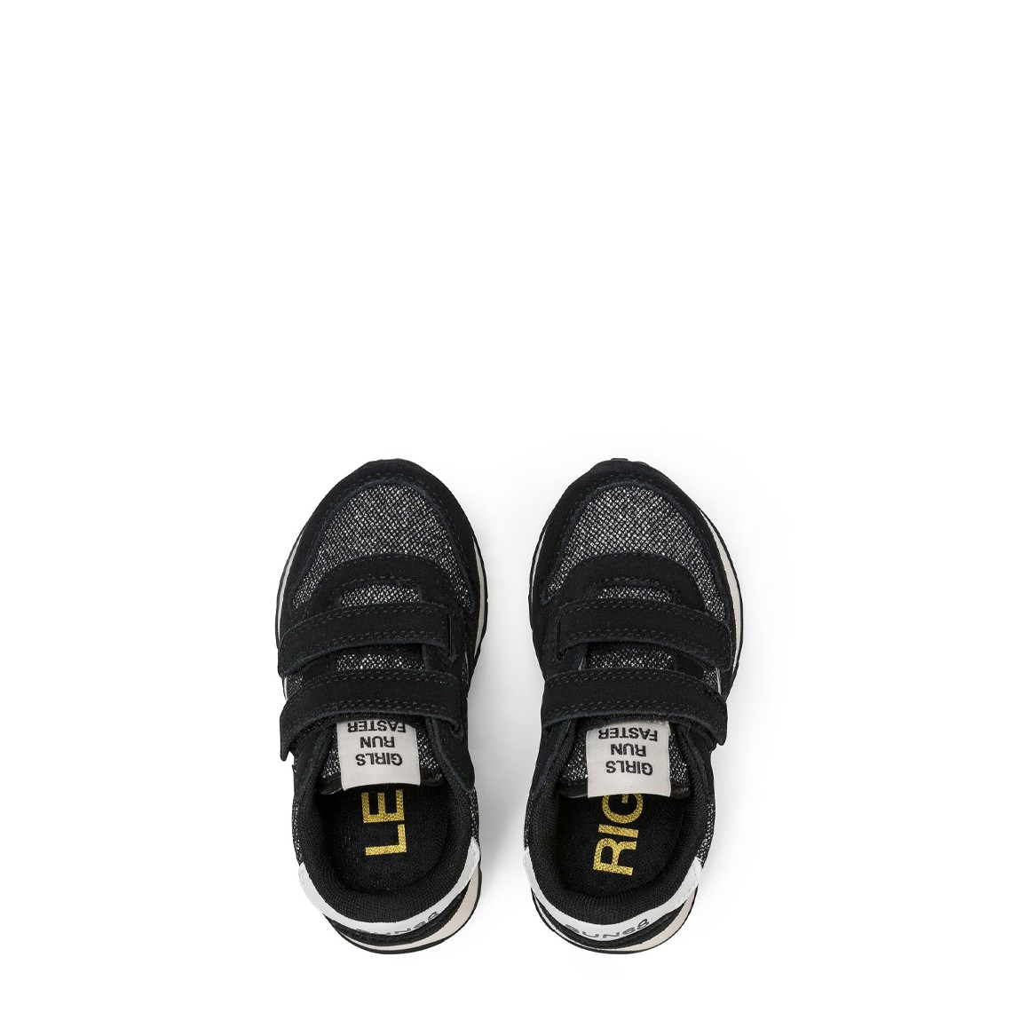 Sneaker Baby Girl's Ally Glitter con cinturini Sun68