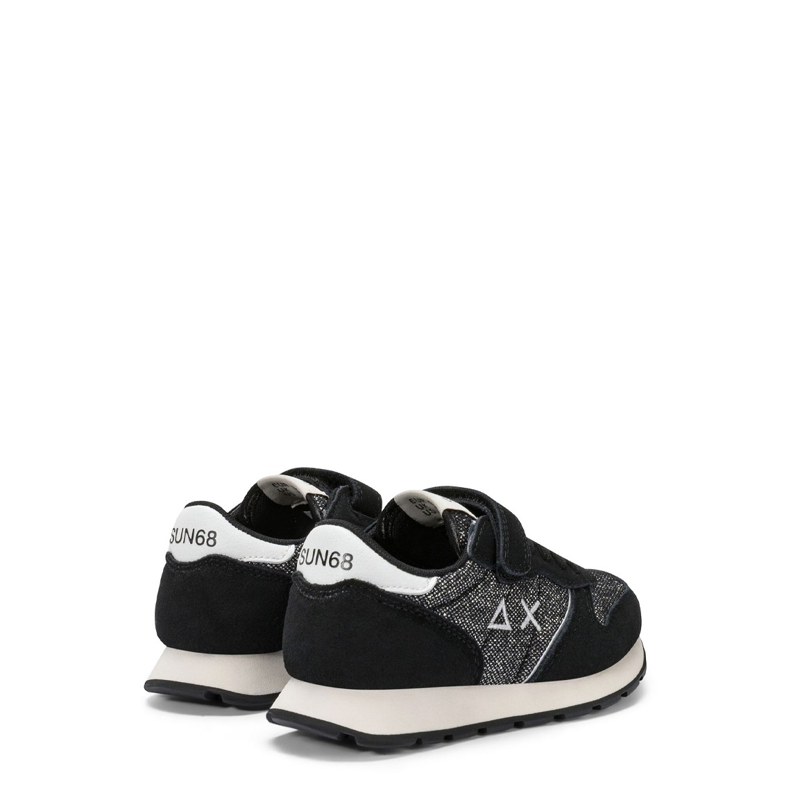 Sneaker Kid Girl's Ally Glitter con cinturino e lacci Sun68