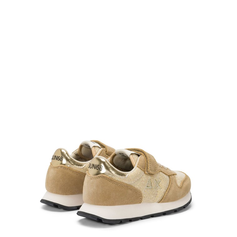 Sneaker Kid Girl's Ally Glitter con cinturino e lacci Sun68