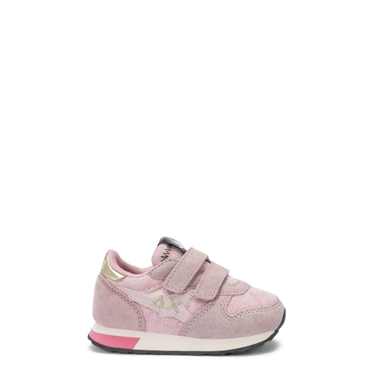 Sneaker First Step Girl's Stargirl Velvet con patch e logo Sun68