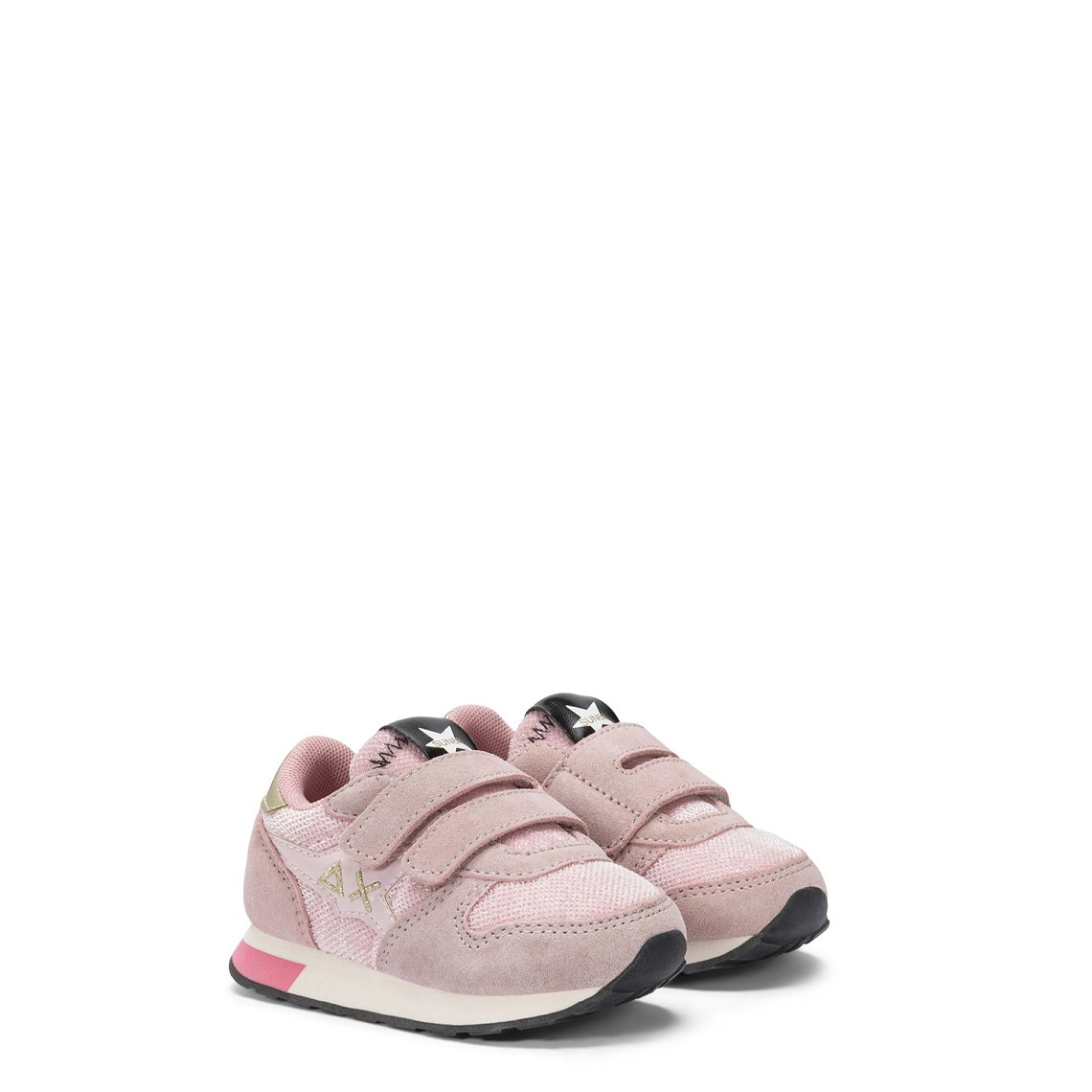 Sneaker First Step Girl's Stargirl Velvet con patch e logo Sun68