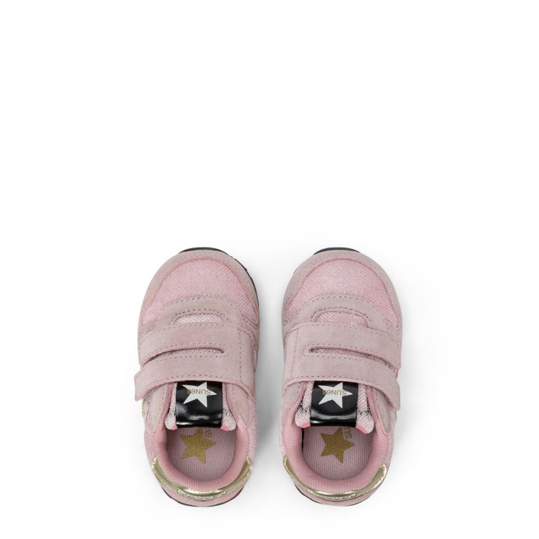 Sneaker First Step Girl's Stargirl Velvet con patch e logo Sun68