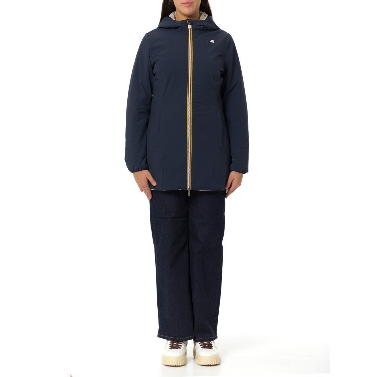 Giubbotto lungo reversibile Denise St Warm K-Way