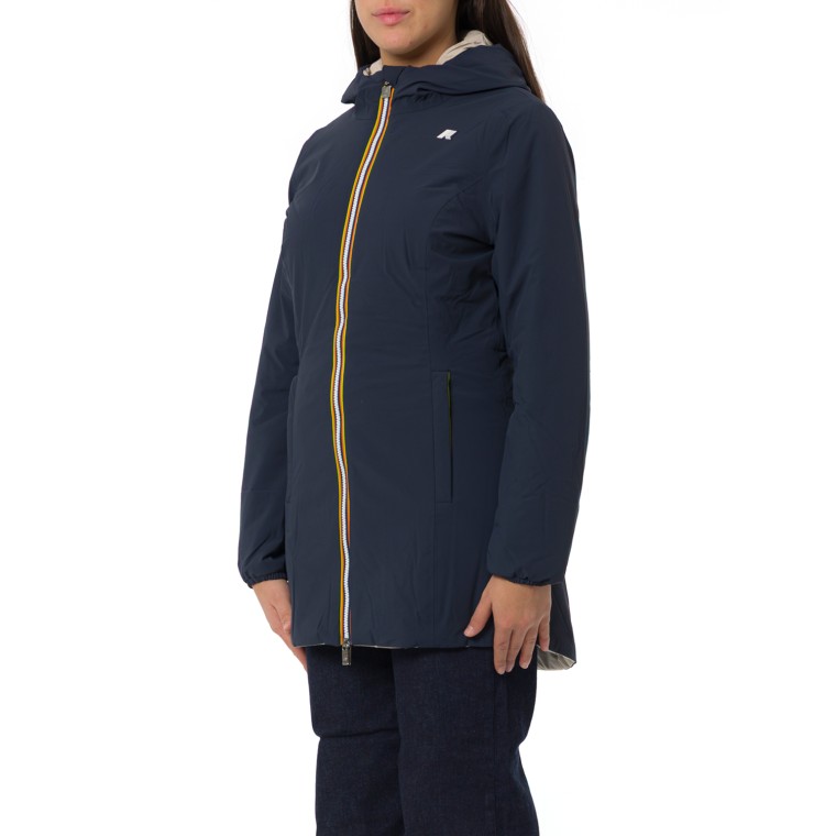 Giubbotto lungo reversibile Denise St Warm K-Way