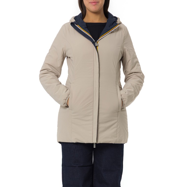 Giubbotto lungo reversibile Denise St Warm K-Way