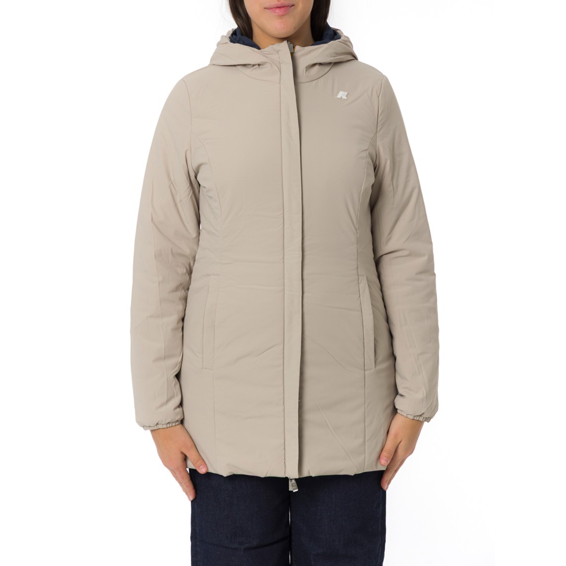 Giubbotto lungo reversibile Denise St Warm K-Way