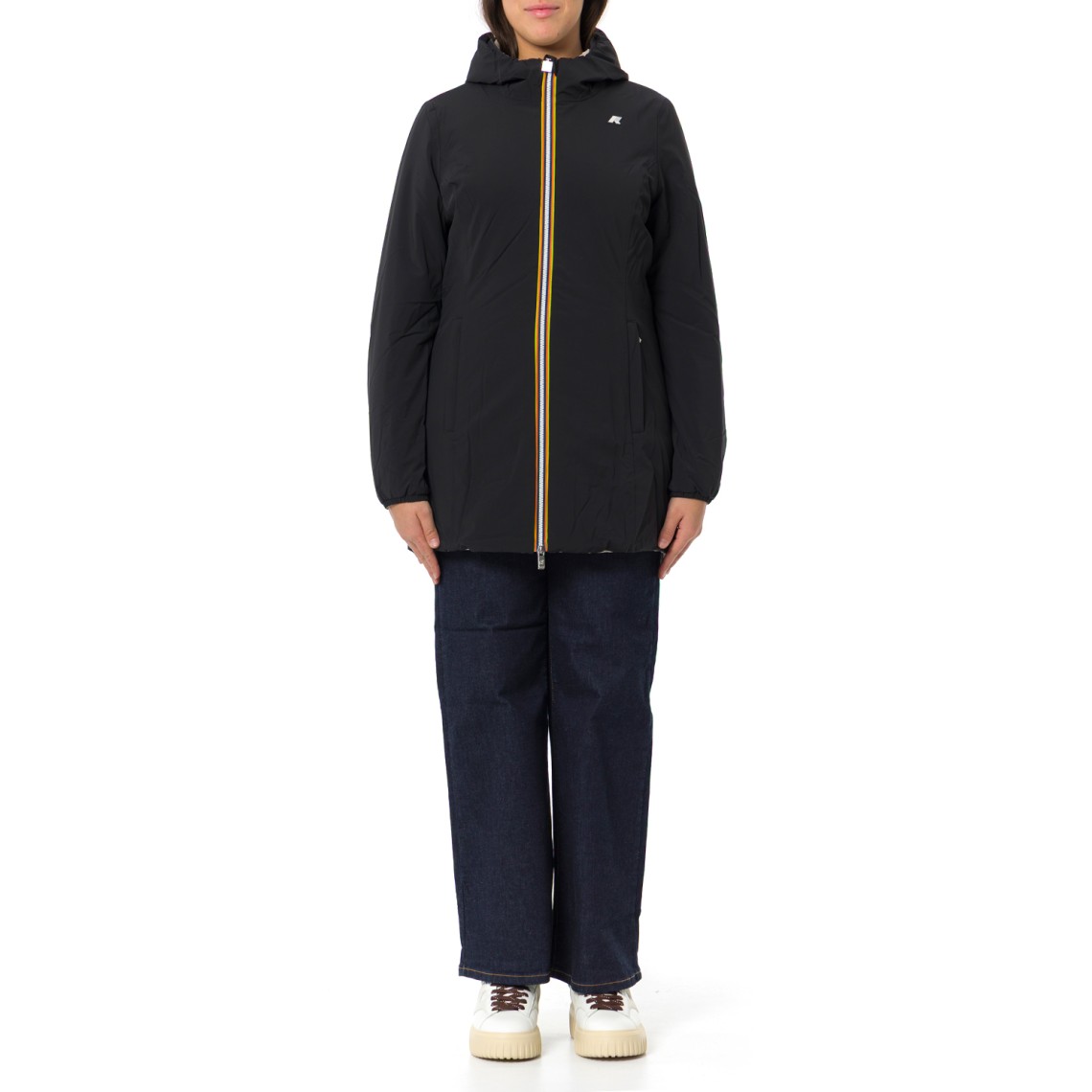 Giubbotto lungo reversibile Denise St Warm K-Way