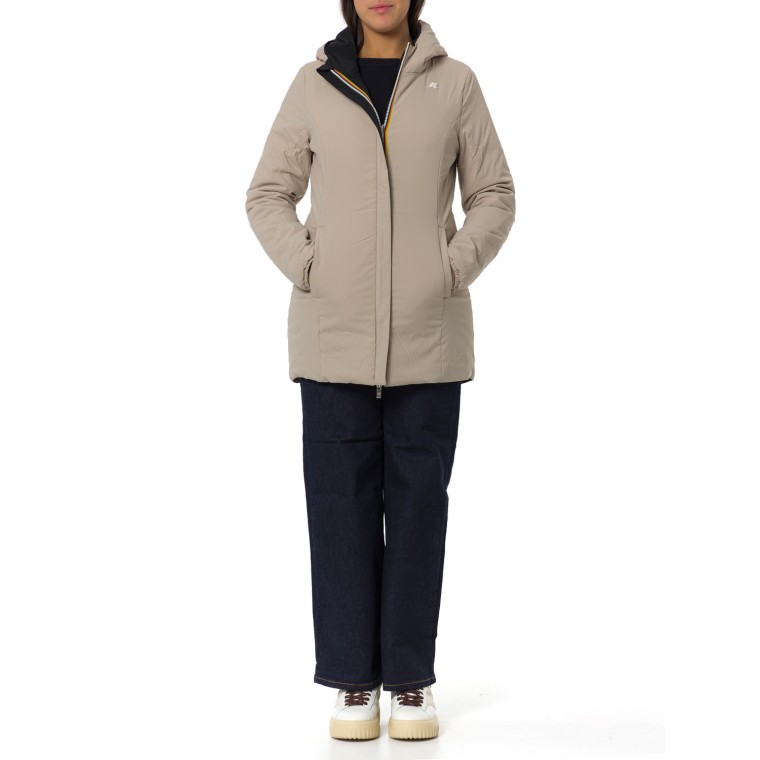 Giubbotto lungo reversibile Denise St Warm K-Way
