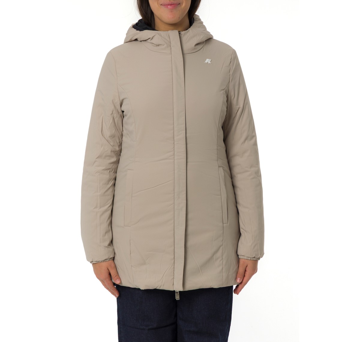 Giubbotto lungo reversibile Denise St Warm K-Way