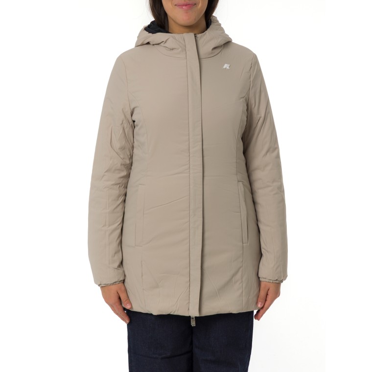Giubbotto lungo reversibile Denise St Warm K-Way