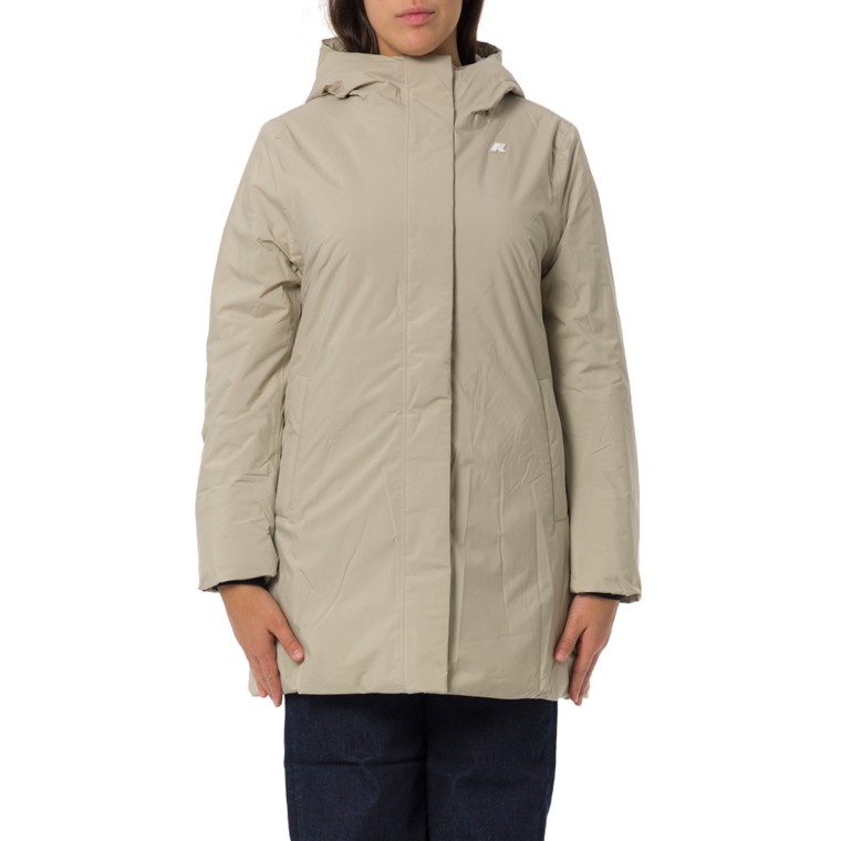 Giubbotto lungo Sophie Soft Touch Marmotta K-Way