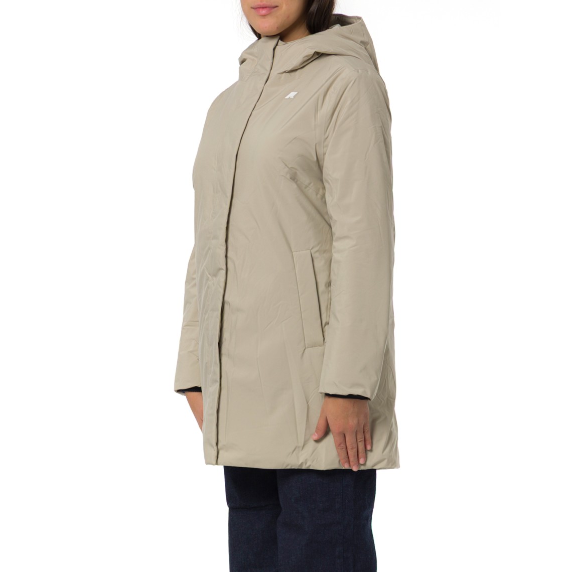 Giubbotto lungo Sophie Soft Touch Marmotta K-Way
