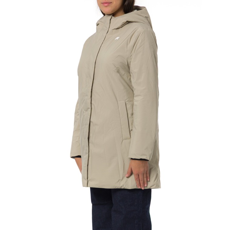 Giubbotto lungo Sophie Soft Touch Marmotta K-Way