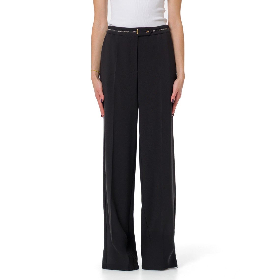 Pantalone Elisabetta Franchi in crêpe