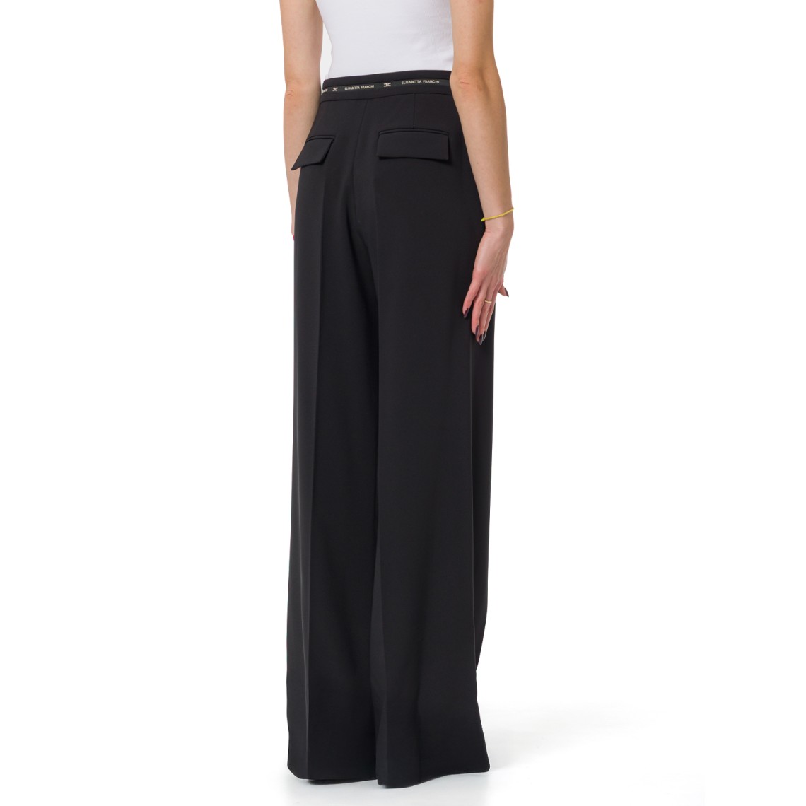 Pantalone Elisabetta Franchi in crêpe