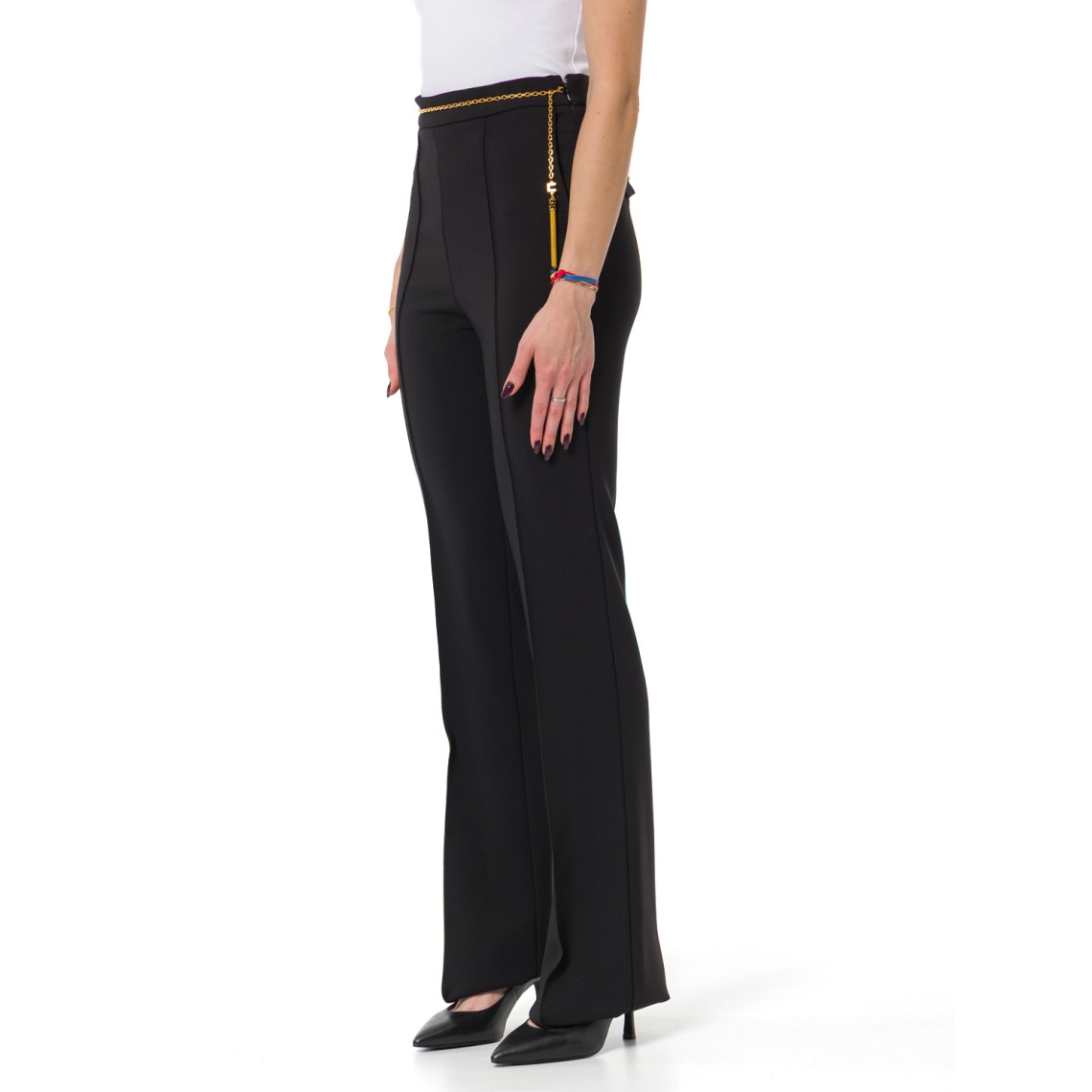 Pantalone in poliestere Elisabetta Franchi