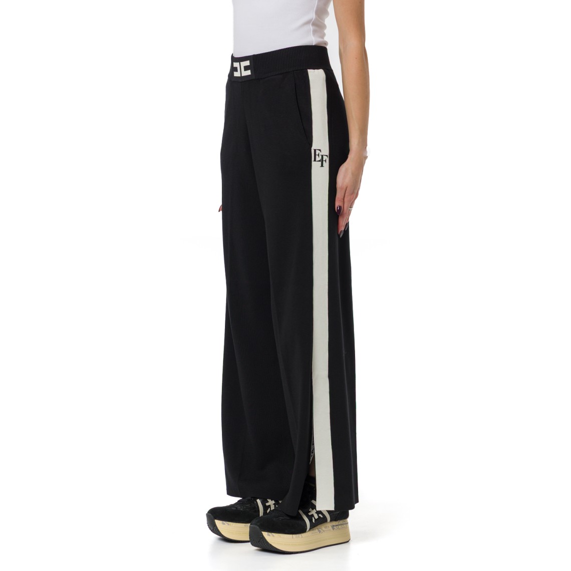 Pantalone Elisabetta Franchi in misto viscosa