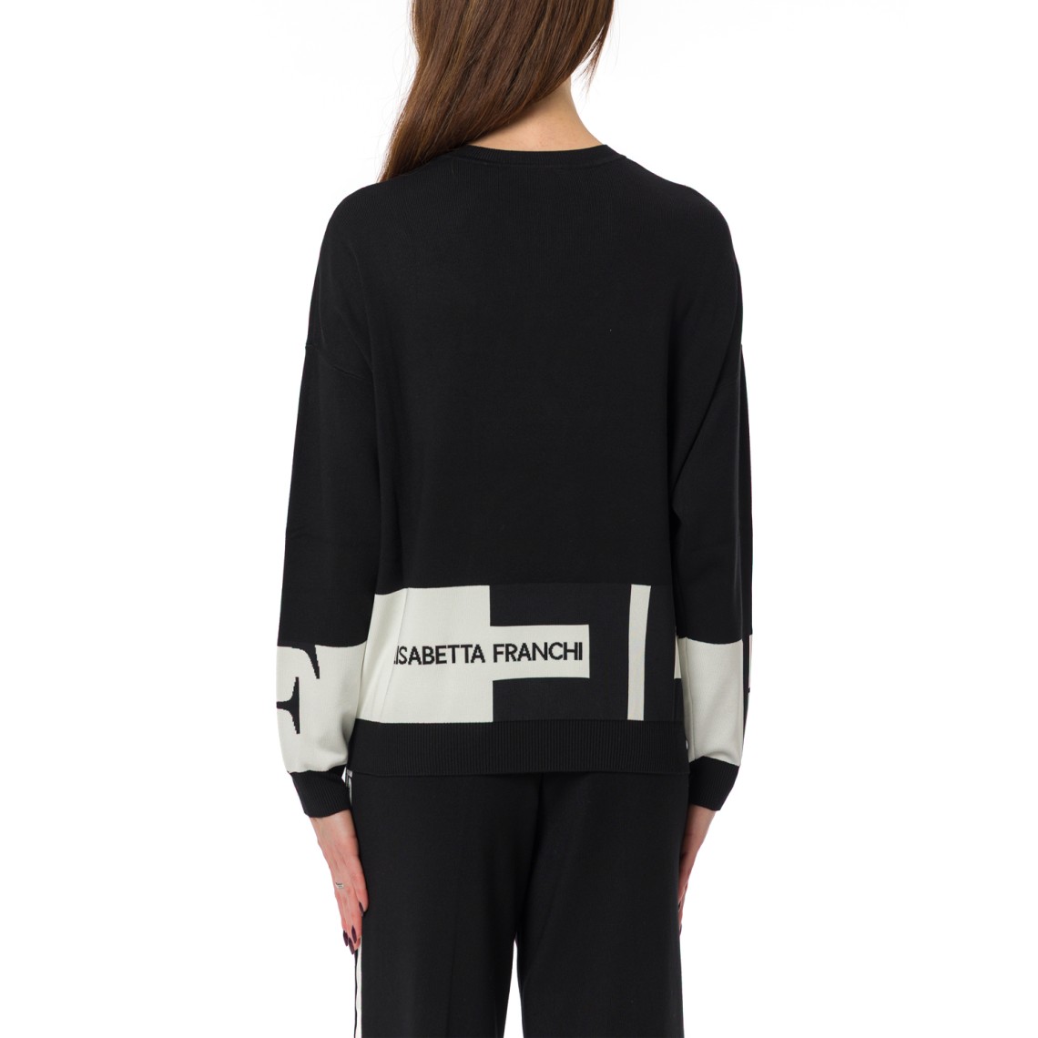 Pullover Elisabetta Franchi in misto viscosa