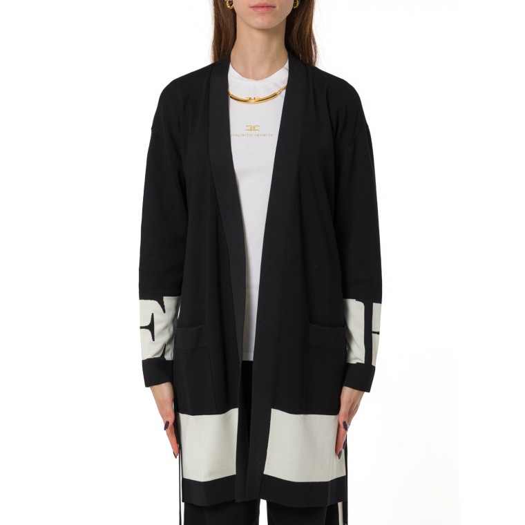 Cardigan con cintura Elisabetta Franchi