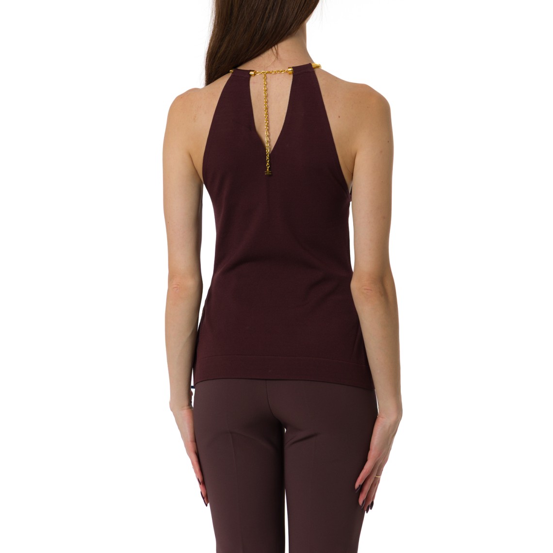 Top con scollo a goccia Elisabetta Franchi