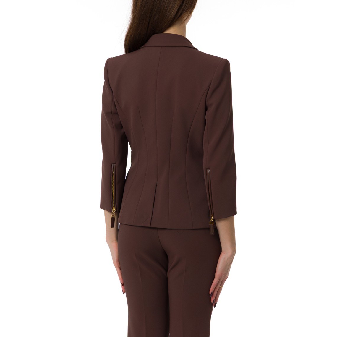 Giacca in doppio crêpe Elisabetta Franchi