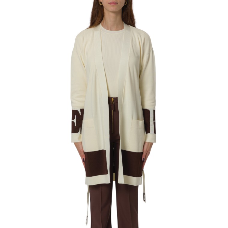 Cardigan con cintura Elisabetta Franchi