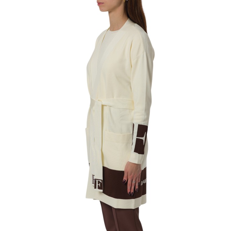 Cardigan con cintura Elisabetta Franchi