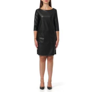 Abito Dionigi MM Max Mara in pelle sintetica