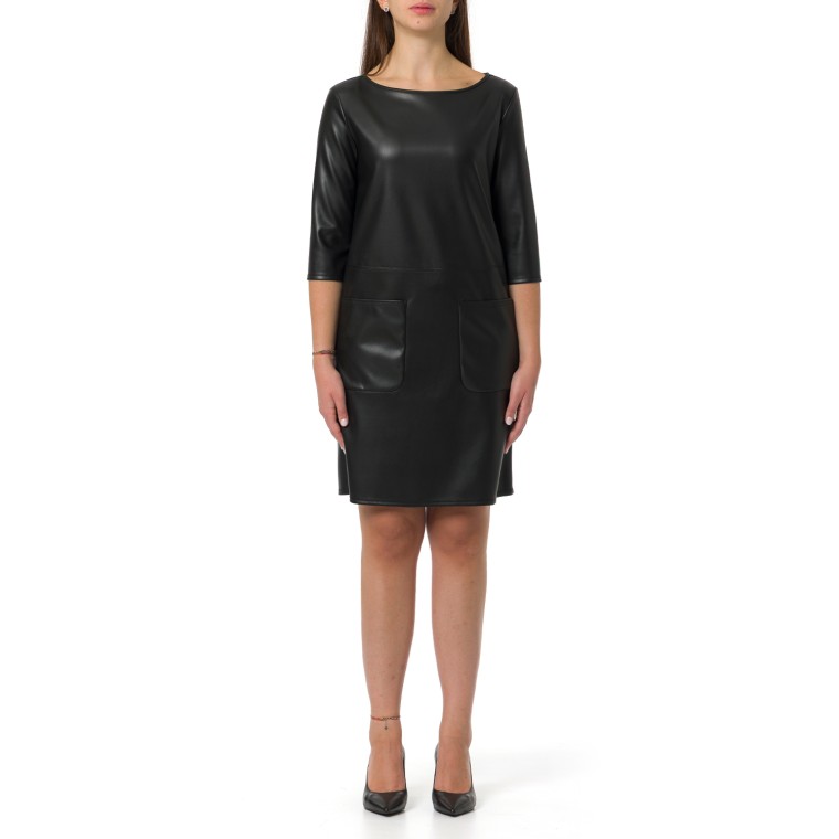 Abito Dionigi MM Max Mara in pelle sintetica