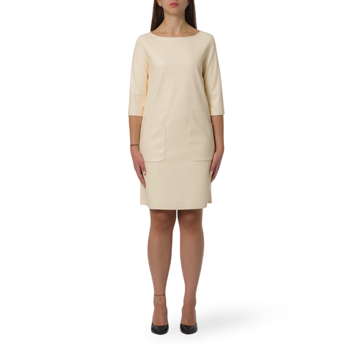 Abito Dionigi MM Max Mara in pelle sintetica