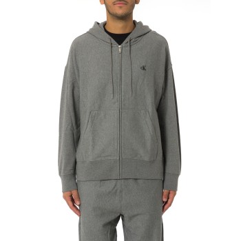 Felpa con zip e cappuccio Calvin Klein Jeans