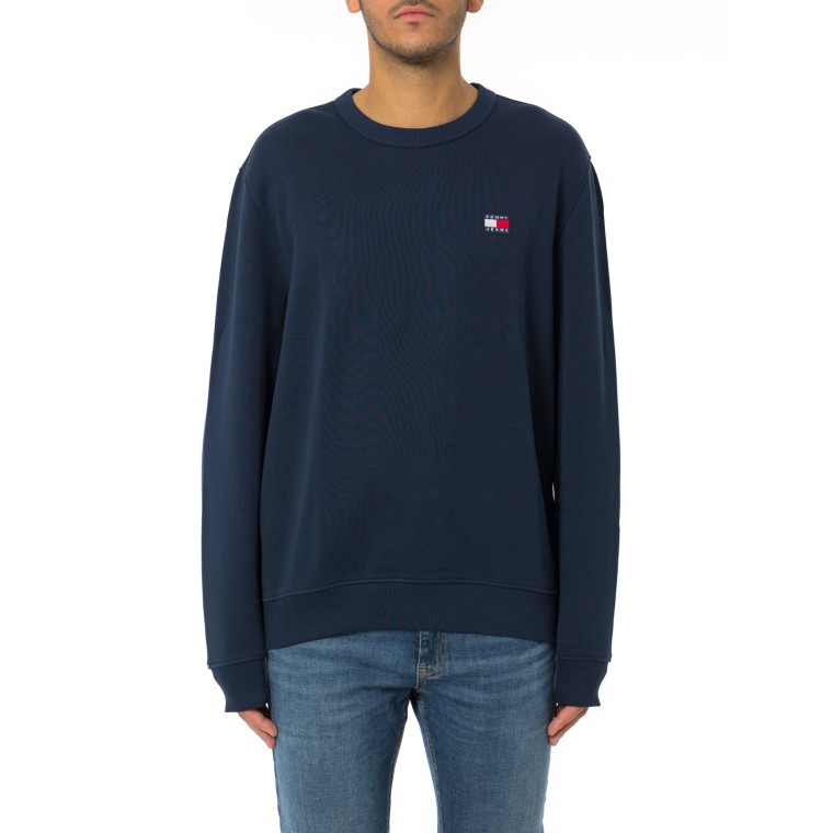 Felpa girocollo con distintivo Tommy Jeans