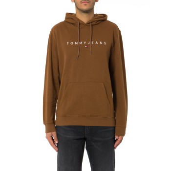 Felpa con cappuccio e logo Tommy Jeans