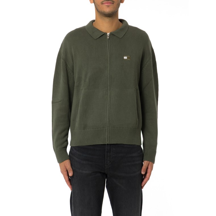 Felpa con zip integrale Tommy Jeans