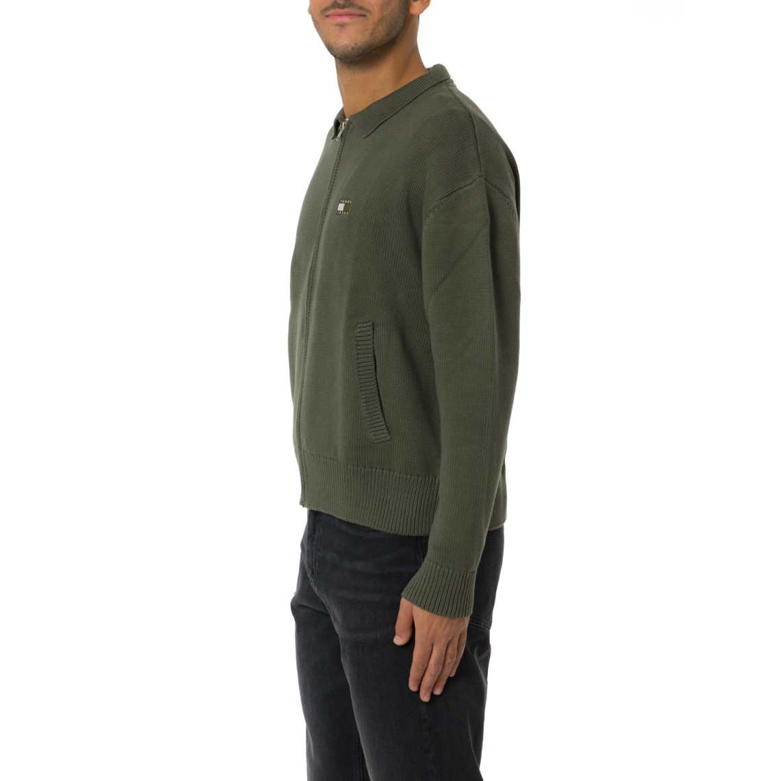 Felpa con zip integrale Tommy Jeans