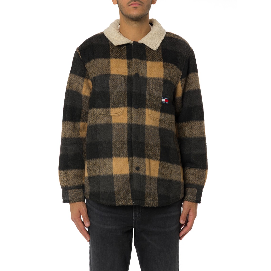 Overshirt in flanella Tommy Jeans