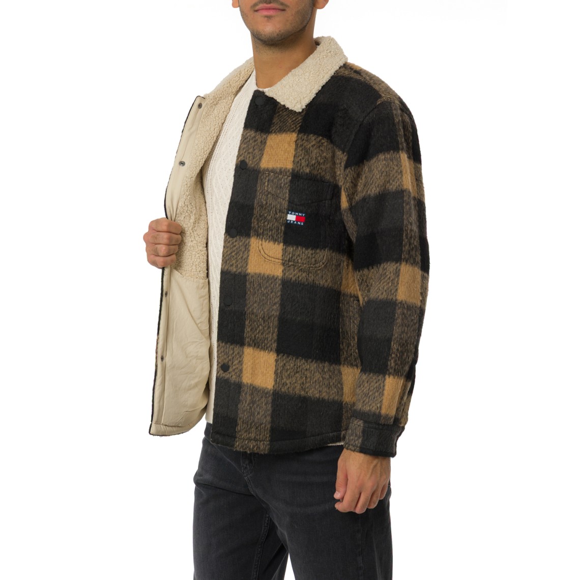 Overshirt in flanella Tommy Jeans