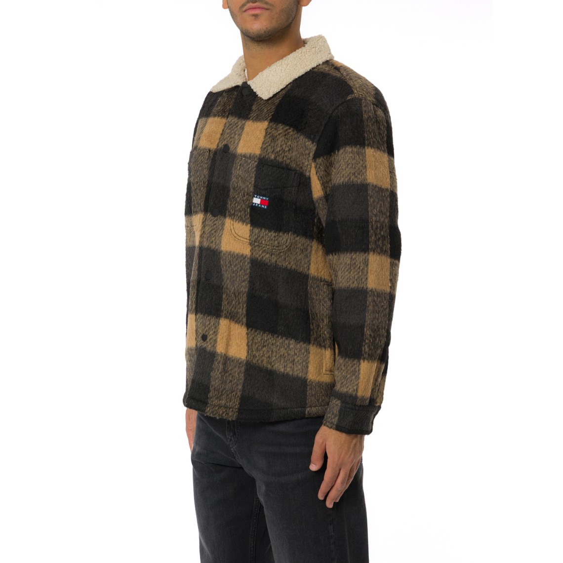 Overshirt in flanella Tommy Jeans