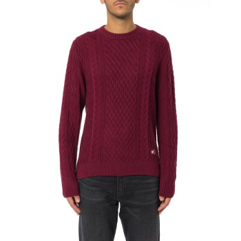 Maglione girocollo intrecciato Tommy Jeans